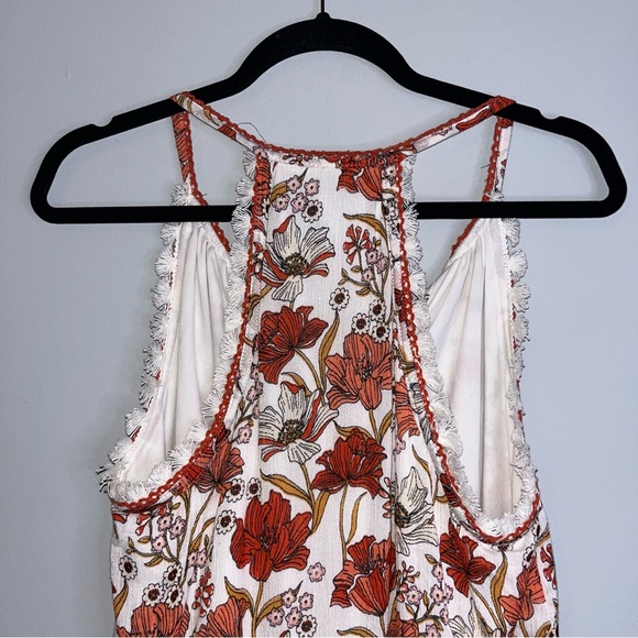 Bailey Blue Boho Floral Romper Large - Picture 6 of 7